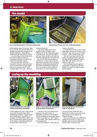 A Practical Boat Owner Article written by Keith Calton on making a Glass Reinforced Plastic Console Page 3