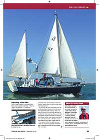 A Practical Boat Owner Article written by Keith Calton on making a protective keel shoe from glassfibre Page 2
