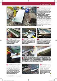 A Practical Boat Owner Article written by Keith Calton on making a protective keel shoe from glassfibre Page 4